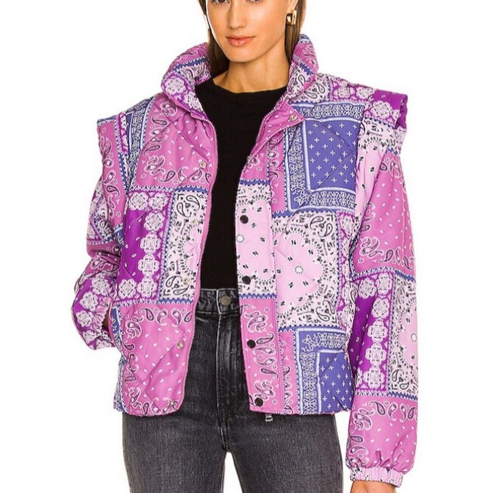 Pistola Pink Orchid Bandana Jacket Size XS - 24